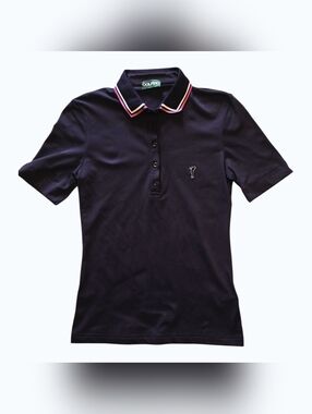 Golfino Navy Golf Polo Shirt Size 4 (XS) Performance Collared Top